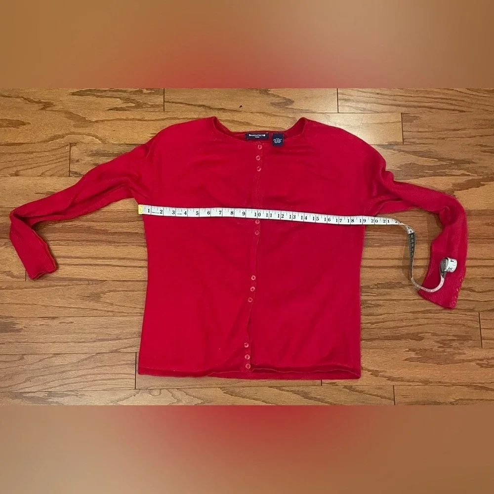 Architect- Women's Vibrant Red‎ Button-Down Shirt Size PM